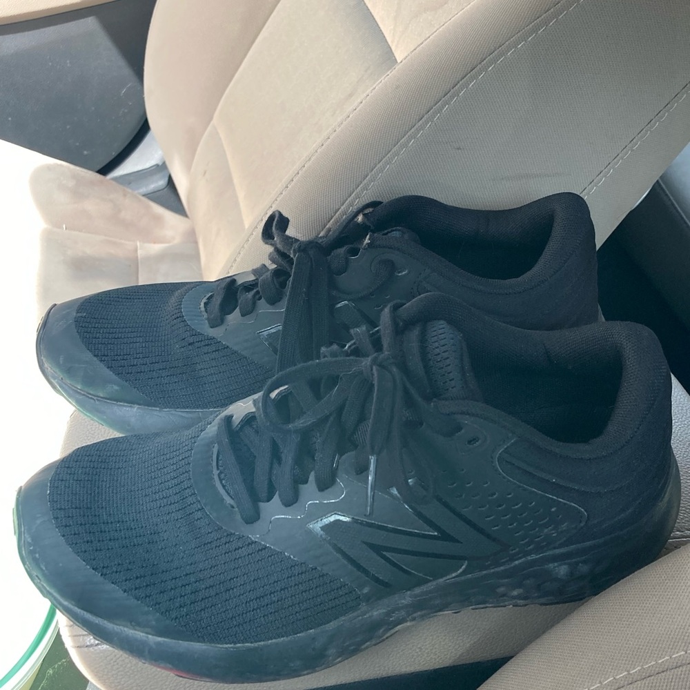 Black Athletic Sneakers